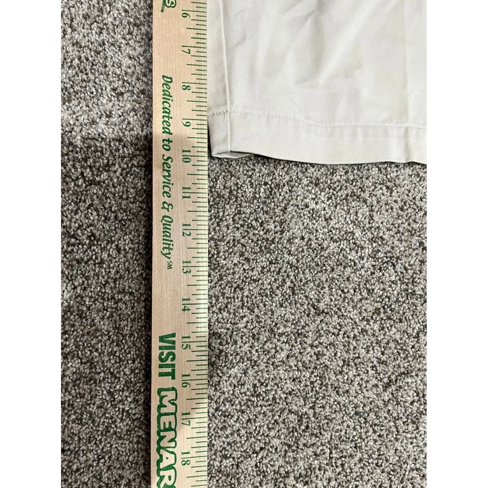 Polo Ralph Lauren Prospect Shorts Mens 34 Tan Khaki Cotton Twill Flat Front 9
